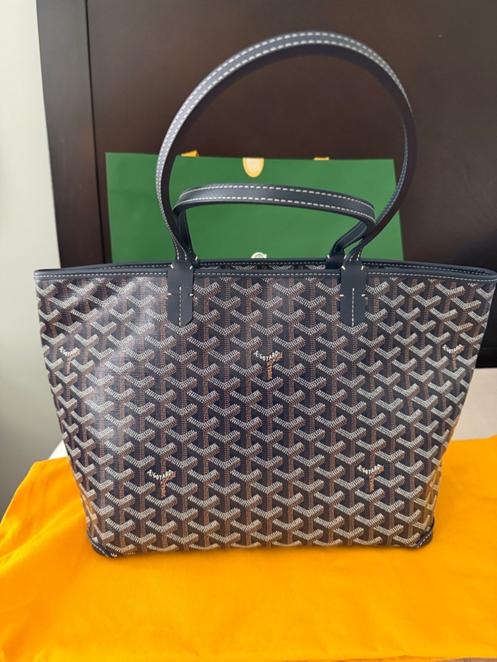 Goyard Artois PM in Navy
